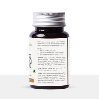 Anti inflammatory immune capsules with turmeric and ashwagandha for immune health