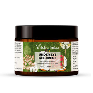 Vrishvrindaa Under Eye Gel Crème for Dark Circles & Youthful Look