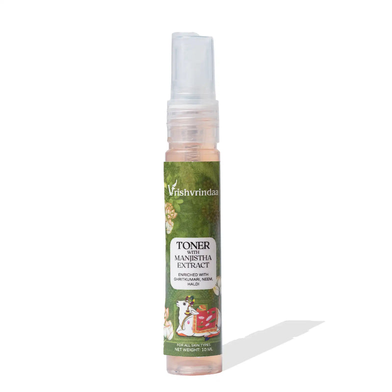 Toner with Manjistha Extract - Tightens Pores & Brightens Skin