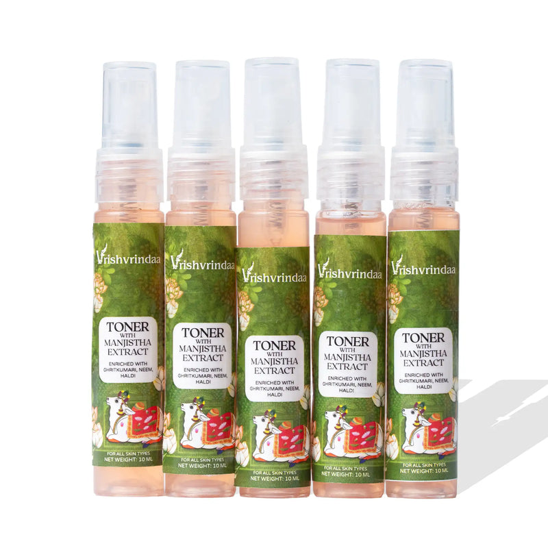 Toner with Manjistha Extract - Tightens Pores & Brightens Skin