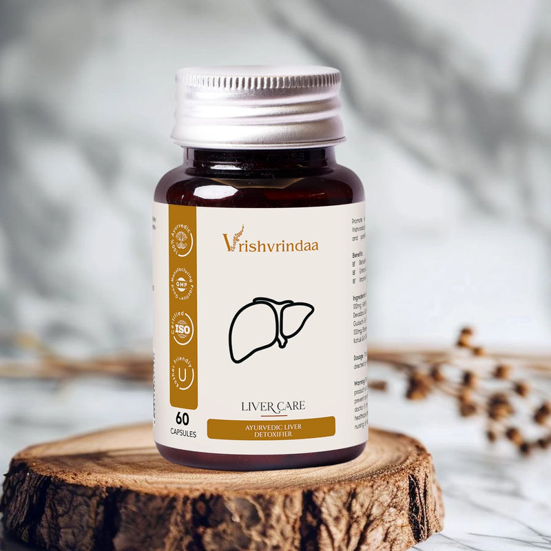 Liver Care Capsules – Supports Liver Health Vrishvrindaa