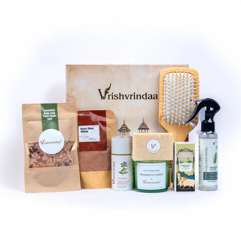 Hair & Body Kit – Roots to Radiance Gift hamper