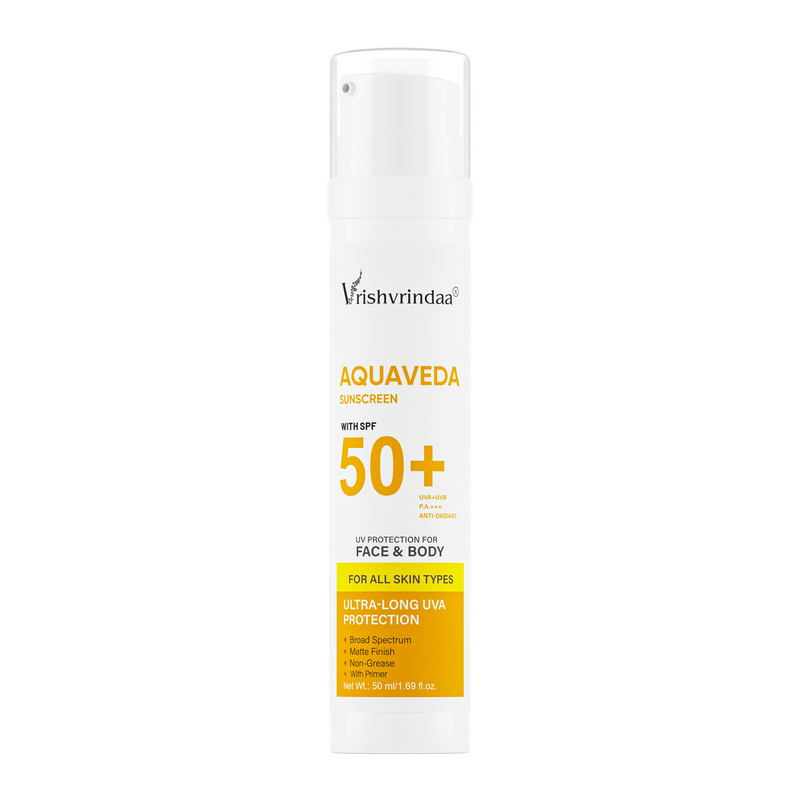 Aquaveda Sunscreen – Primer SPF 50+ Broad Spectrum