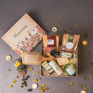 Hair & Body Kit – Roots to Radiance Gift hamper
