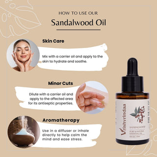 #How to use sandalwood oil