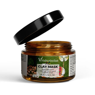 Vrishvrindaa Clay Mask Detoxify Your Skin Deep Cleansing with Glowing Skin