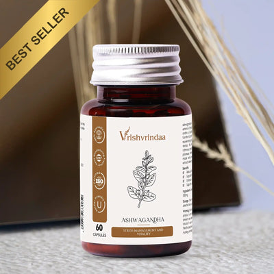 Ashwagandha capsules for natural stress relief and improved energy
