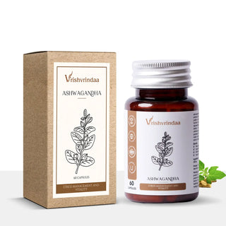 Ashwagandha capsules for anxiety relief and mood stabilization