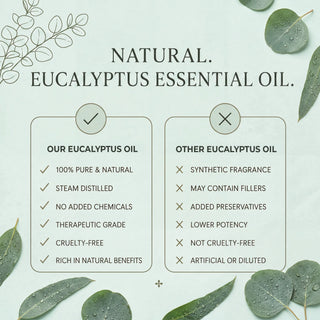 Eucalyptus Oil - Clear Skin & Healthy Hair