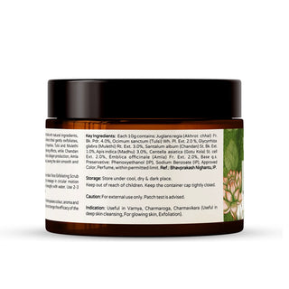 Natural exfoliating face scrub benefits – Vrishvrindaa for clean and bright skin