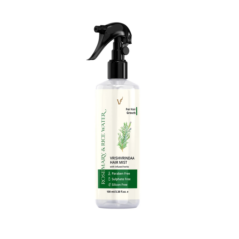 Hair Mist with Infused Herbs – Reduces Hair Fall & Promotes Shiny, Long Hair Vrishvrindaa
