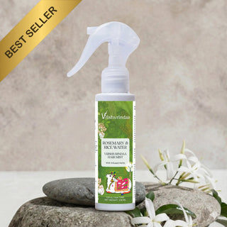 Vrishvrindaa Ayurvedic Hair Mist with Infused Herbs – Reduces Hair Fall & Promotes Shiny, Long Hairs
