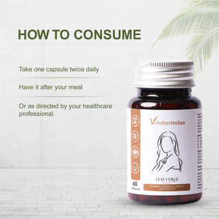 Herbal hormone balance capsules promoting overall menstrual health and wellbeing