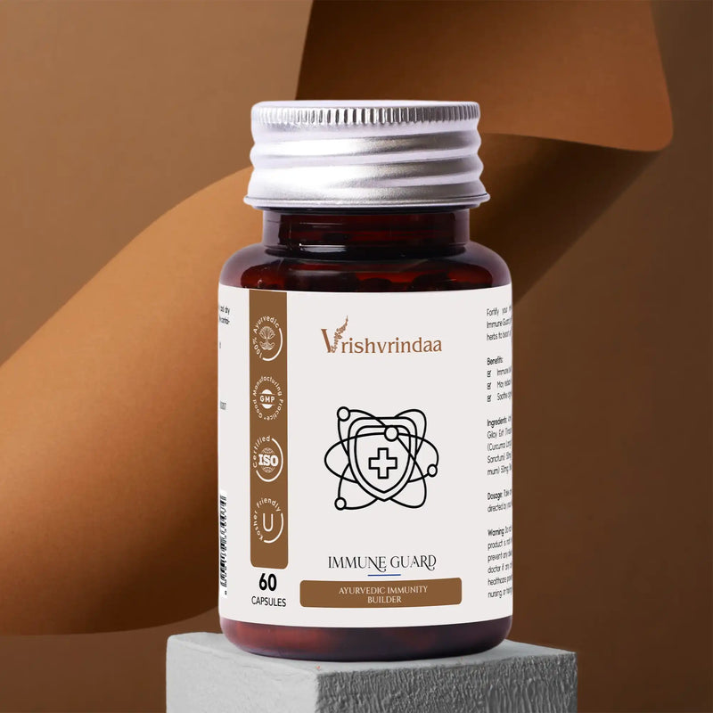 Immune Guard capsules for daily immunity support and natural wellness