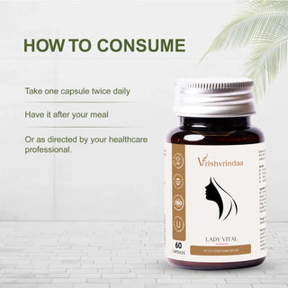 Lady Vitality supplement to support daily energy and hormonal balance