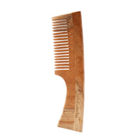 Neem Wood Comb - Reduces Hair Fall & Supports Hair Growth.
