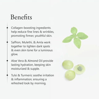 Night cream for dry skin enriched with ceramides and hyaluronic acid for all-night moisturization 
