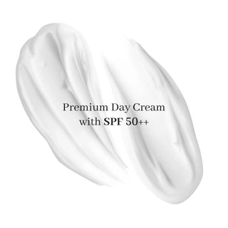 Premium Ayurvedic day cream with SPF 50+ – lightweight formula for hydration and glow