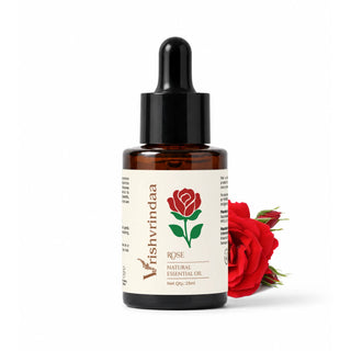 Rose Oil - Natural Glow & Promotes Hair Growth