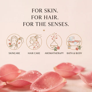 Rose Oil - Natural Glow & Promotes Hair Growth