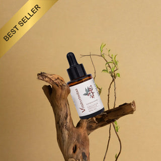 Sandalwood oil for skin soothes inflammation, reduces acne, and promotes even tone 