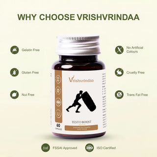 Testosterone boost capsules that help increase energy, endurance, and mood naturally 
