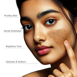 Vrishvrindaa face scrub for women – smooth, radiant, and refreshed skin