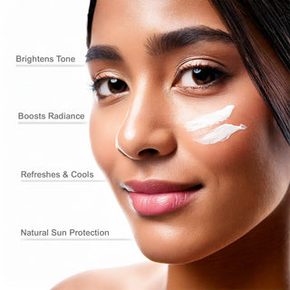 Ayurvedic SPF 50+ day cream for glowing, healthy, and youthful skin