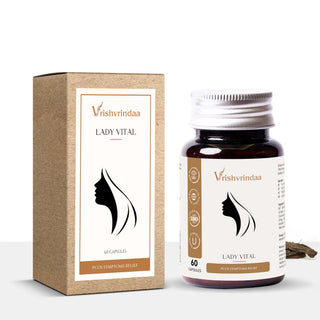 Women energy capsules with herbal adaptogens for natural energy and stress relief