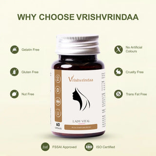 Women’s health capsules promoting reproductive health and overall wellness